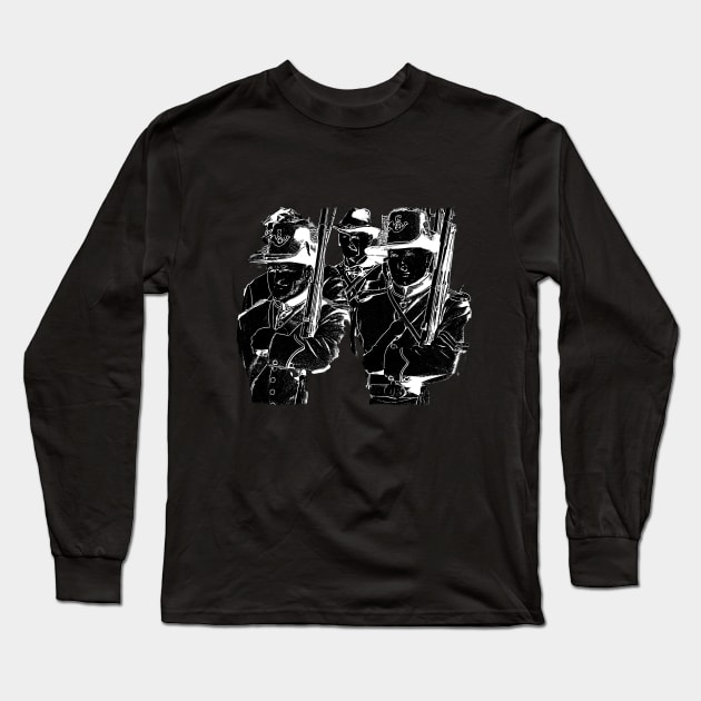 Ghosts of the Civil War Long Sleeve T-Shirt by Andy's Art